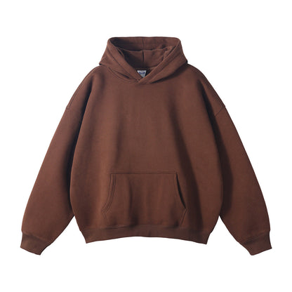 Hoodies mænd med oversized pasform og kængurulomme