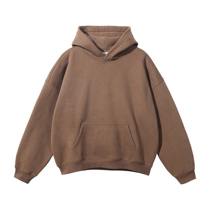 Hoodies mænd med oversized pasform og kængurulomme