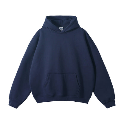 Hoodies mænd med oversized pasform og kængurulomme