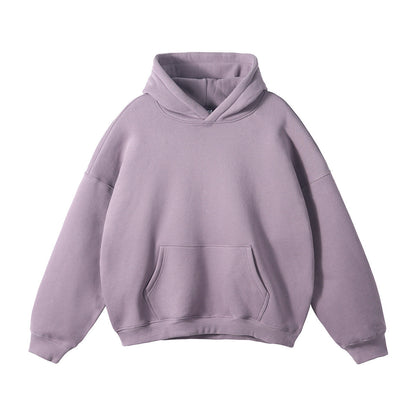 Hoodies mænd med oversized pasform og kængurulomme