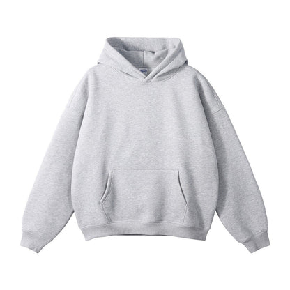 Hoodies mænd med oversized pasform og kængurulomme