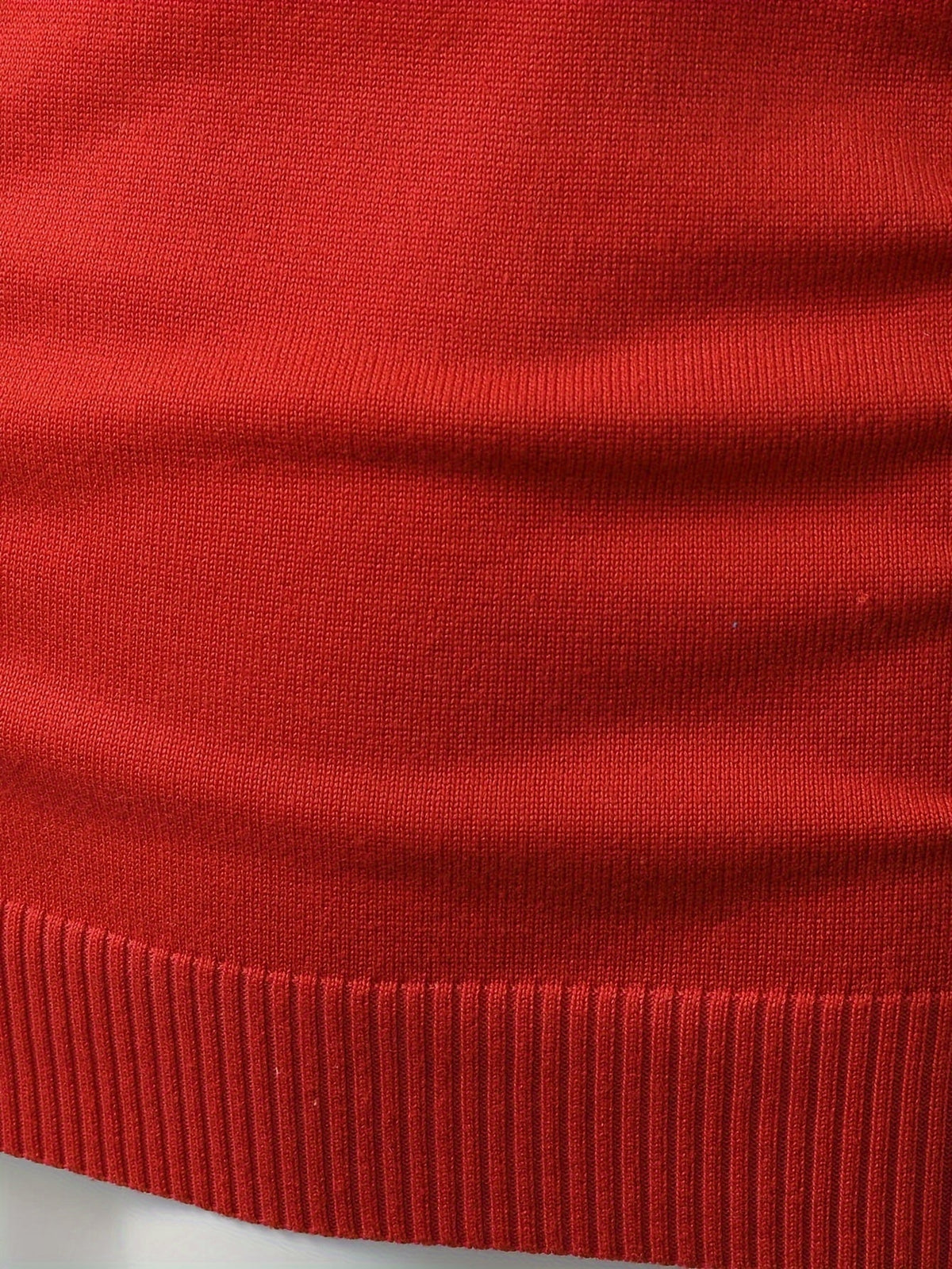 Julesweater med rensdyrmotiv, rund hals og lange ærmer til mænd